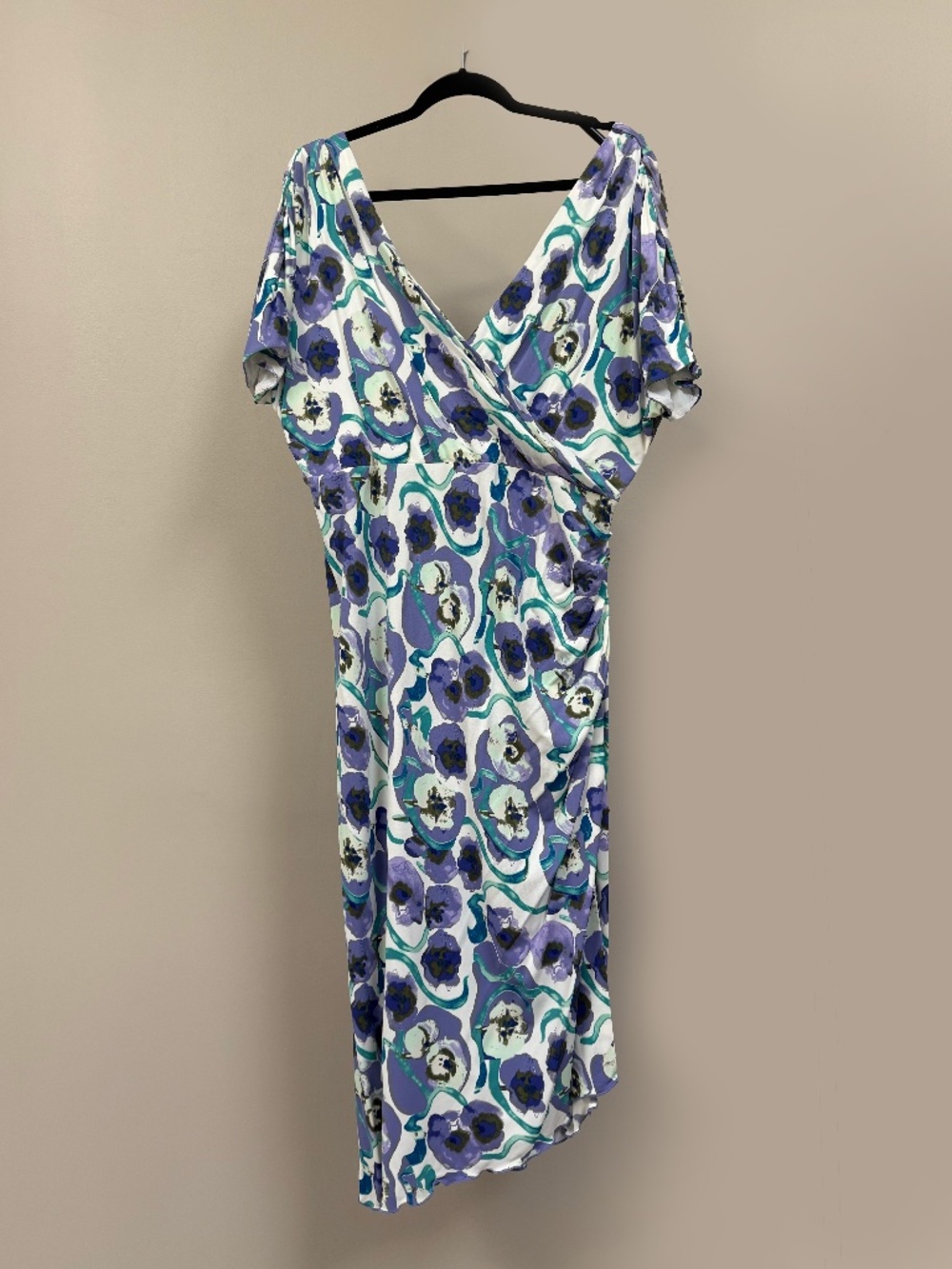 Diane von Furstenberg - Havana, Printed Jersey Midi Dress, XXL
